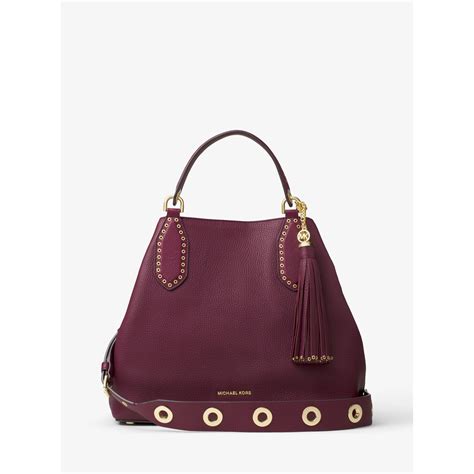 michael kors brooklyn lila|Michael Kors Brooklyn large bag.